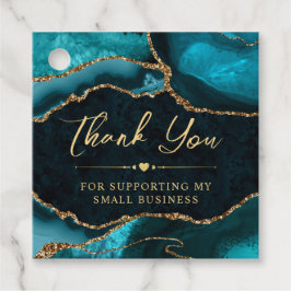 Glitzer Agate Small Business für aquamarine und Go Geschenkanhänger