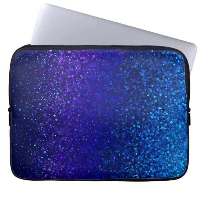 Glitzer Art Laptop Case (Vorderseite)