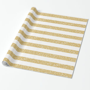 Glitzer-Aussehen-Streifenumrandungspapier Geschenkpapier