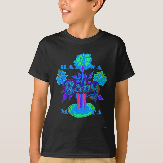 Glitzer Baby Hakuna Matata gifts.pnng T-Shirt (Vorderseite)