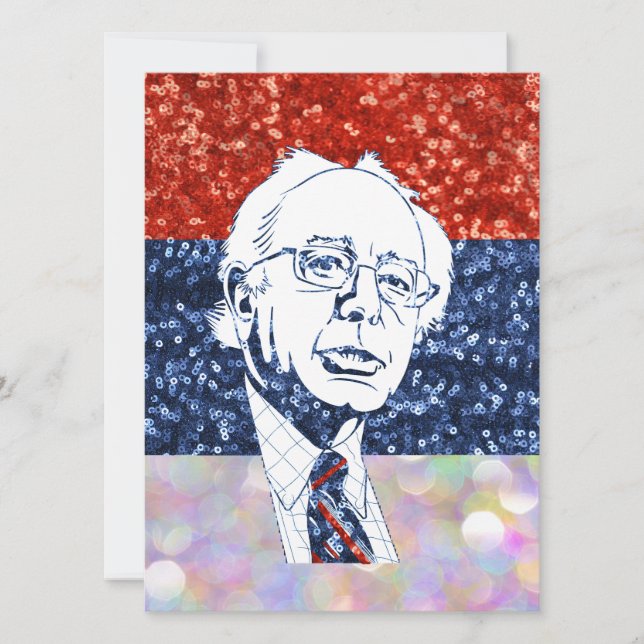 Glitzer bernie sanders (Vorderseite)