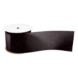 Glitzer Black and Wine Satinband