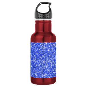 Glitzer-Blau Trinkflasche