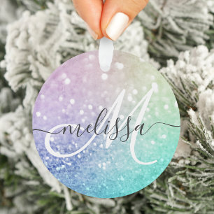Glitzer Bokeh Glamour Elegant Ornament
