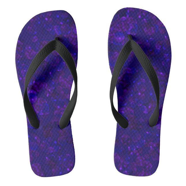 Glitzer-Buchse-Funkeldruck Flip Flops (Fußbett)