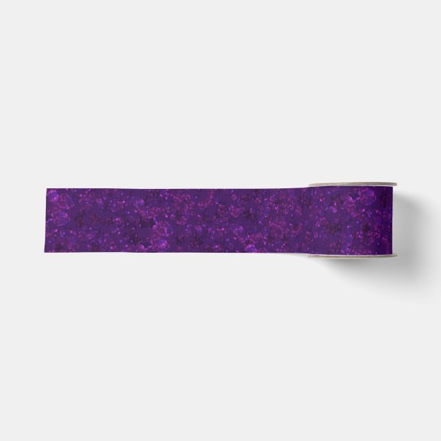 Glitzer-Buchse-Funkeldruck Ripsband (Vorderseite)