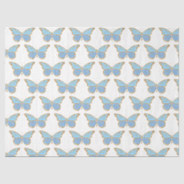 Glitzer Butterflies Serie Design 4 Seidenpapier