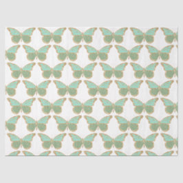 Glitzer Butterflies Serie Design 5 Seidenpapier