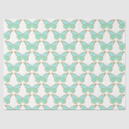 Glitzer Butterflies Serie Design 6 Seidenpapier