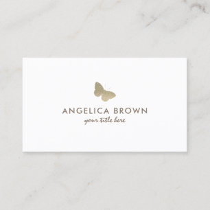 Glitzer Butterfly-Visitenkarte Visitenkarte