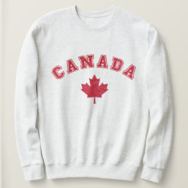 Glitzer Canada Hoodie Sweatshirt Unisex Canada Day