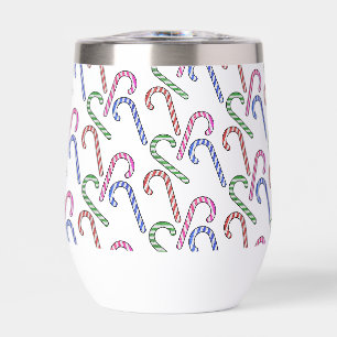 Glitzer Candy Cane Pattern