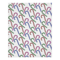 Glitzer Candy Cane Pattern