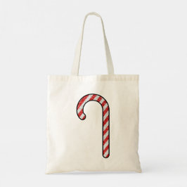 Glitzer Candy Cane Tragetasche