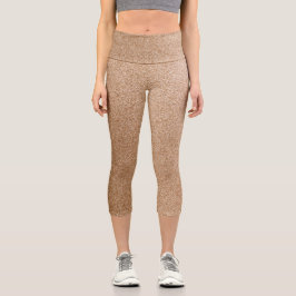 Glitzer Capri Leggings