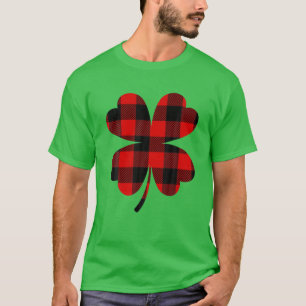Glitzer Clover Kleeblatt St Patricks Day for Women T-Shirt