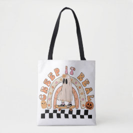 Glitzer Creep it Real Halloween Totbeutel Tasche