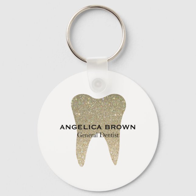 Glitzer Dental Schlüsselanhänger (Vorderseite)