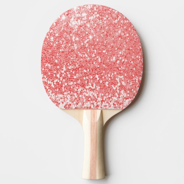 Glitzer Design Tischtennis Schläger (Vorderseite)
