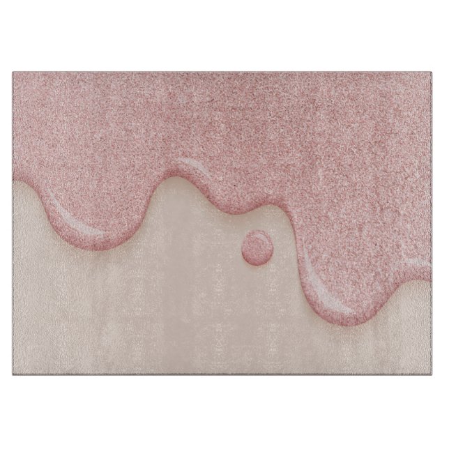 Glitzer Drilling Paint Cutting Board Schneidebrett (Vorderseite)