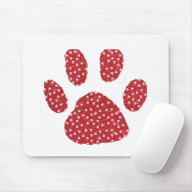 Glitzer-Druckknöpfe Mousepad (Mit Mouse)