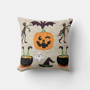 Glitzer-Effekt Halloween-Kissen Kissen