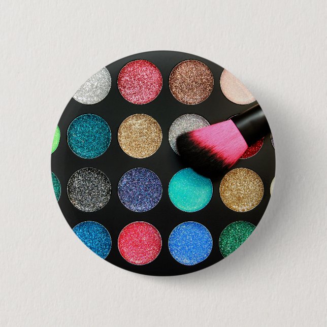 Glitzer Eyeshadow Button (Vorderseite)