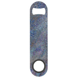 Glitzer Farbenfrohe Stahlflasche Speed Flaschenöffner