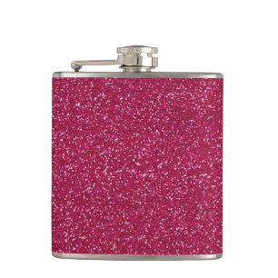 Glitzer-Faux-Folie-Konfetti Flachmann