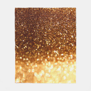 Glitzer Fleecedecke