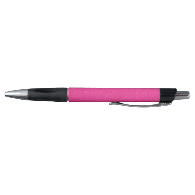 Glitzer Fuchsia Pink Pen - Ideal für Bulk Orders Kugelschreiber (Unterseite)
