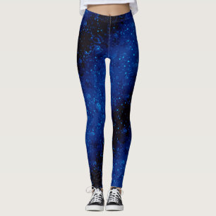 Glitzer funkeln nahtlose Konfetti Marine glänzen d Leggings