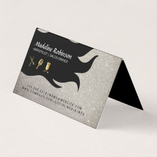 Glitzer   Glamour Stylist Kit   Haar und Schönheit Visitenkarten