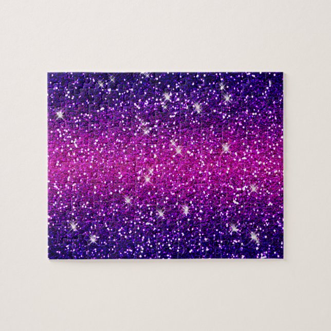 Glitzer-Glitzern-lila rosa Beschaffenheit (Horizontal)