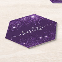 Glitzer-Glitzern-Namensschild-Party