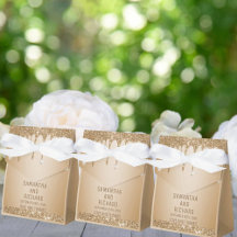 Glitzer Gold Tropfen Champagne Beige Hochzeit