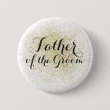 Glitzer Gold Vater der Groom-Taste