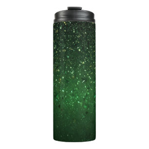 Glitzer Green Thermosbecher