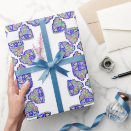 Glitzer Hamsa ח מ ה Packpapier