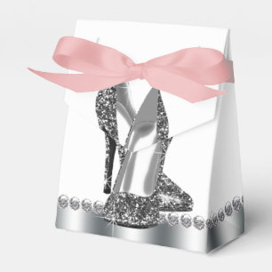 Glitzer High Heel Shoe Geburtstag Geschenkschachtel