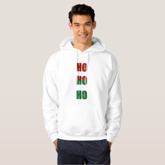 Glitzer ho ho mens hoodie Sweatshirt