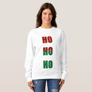 Glitzer ho ho women Sweatshirt