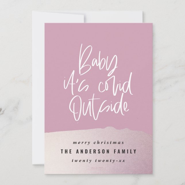 Glitzer Klasse Baby seine kuschelig außerhalb Weih (Vorderseite)