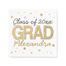 Glitzer-Konfetti-Graduierungspartei für Gold Foil