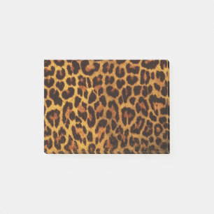 Glitzer-Leopard-Druck Post-it Klebezettel
