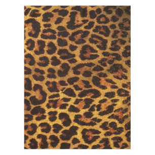 Glitzer Leopard Ping Tischdecke