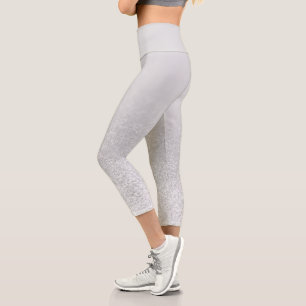 Glitzer-Leuchten Capri Leggings