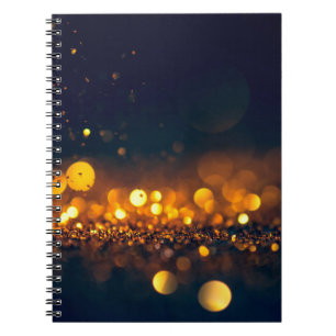 Glitzer-Lichter grunzen Hintergrund, Glitzer defok Notizblock