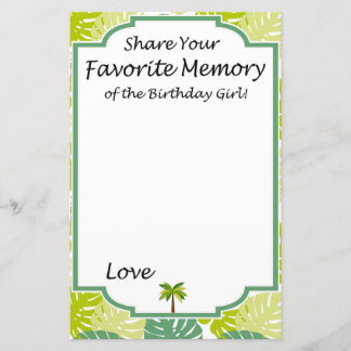 Glitzer Lieblings-Erinnerung an das Geburtstagskin