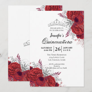 Glitzer Lila Blumenzwiebeln Einladung